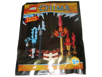 lego 2015 set LOC391504 Fire and Ice Weapons foil pack 