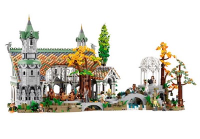 lego 2023 set 10316 The Lord of the Rings : Rivendell Le Seigneur des Anneaux : Fondcombe
