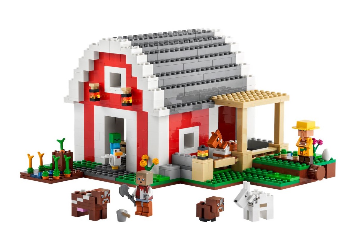 lego 2022 set 21187 The Red Barn La grange rouge