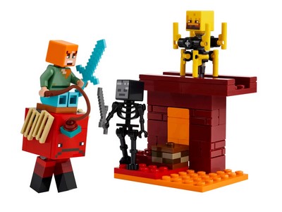 lego 2025 set 21266 The Nether Lava Battle La bataille de la lave du Nether