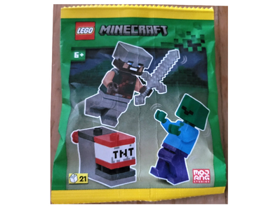 lego 2025 set 662510 Hero with Zombie and TNT Launcher paper bag 