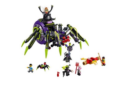 lego 2021 set 80022 Spider Queen's Arachnoid Base La base arachnide de Spider Queen