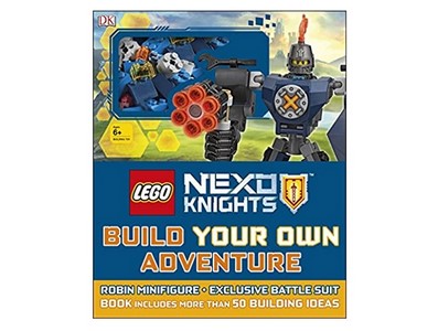 lego 2017 set 9780241283653 Nexo Knights: Build Your Own Adventure 