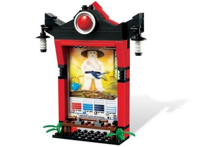 lego 2011 set 2856134 Ninjago Card Shrine 