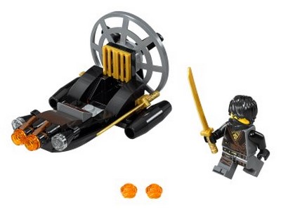 lego 2017 set 30426 Stealthy Swamp Airboat 