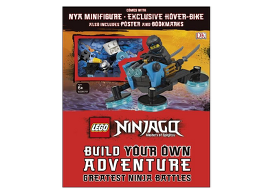 lego 2018 set 9781465473356 Ninjago: Build Your Own Adventure Greatest Ninja Battles 