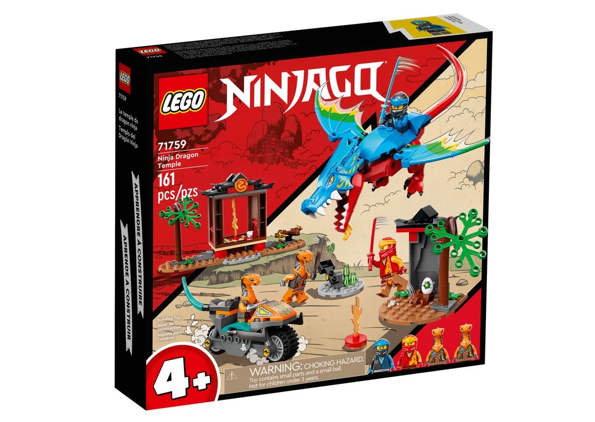 lego 2022 set 71759 Ninja Dragon Temple Le temple du dragon ninja