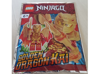 lego 2022 set 892291 Golden Dragon Kai foil pack Golden Dragon Kai