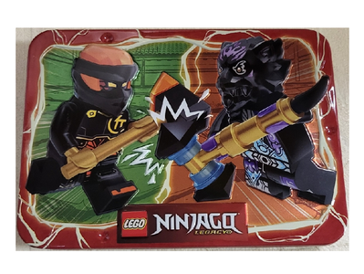 lego 2024 set 112406 Cole vs. Lord Ras metal box 