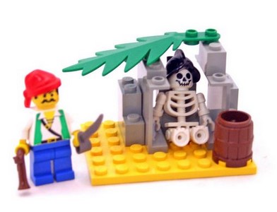 lego 1996 set 6232 Skeleton Crew 
