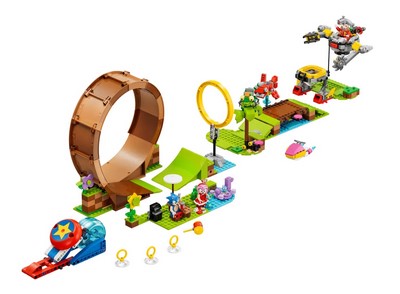 lego 2023 set 76994 Sonic's Green Hill Zone Loop Challenge Sonic et le défi du looping de Green Hill Zone