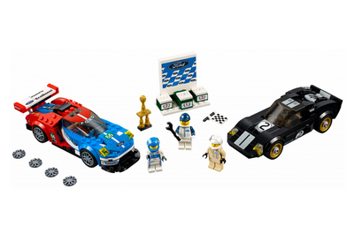 lego 2017 set 75881 2016 Ford GT and 1966 Ford GT40 
