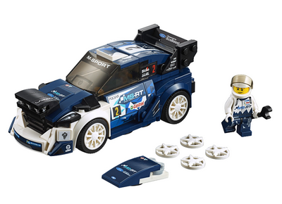 lego 2018 set 75885 Ford Fiesta M-Sport WRC 