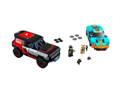 lego 2021 set 76905 Ford GT Heritage Edition and Bronco R Ford GT Heritage Edition et Bronco R