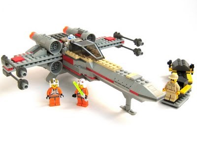 lego 1999 set 7140 X-wing Fighter 