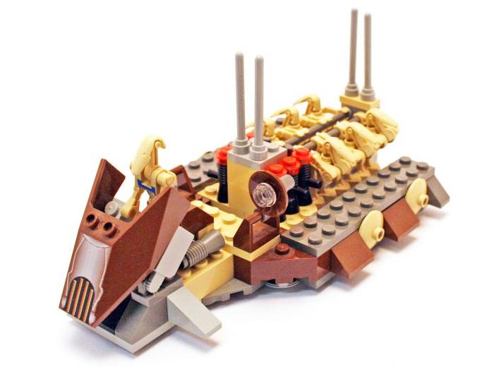 gebogene Arme aus 7184 7261 7126 Lego Star Wars Figur Battle Droid sw001b 