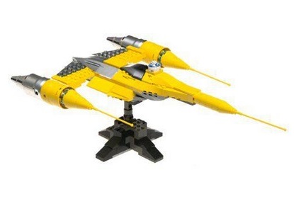 lego 2002 set 10026 Special Edition Naboo Starfighter 