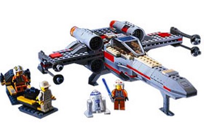 lego 2002 set 7142 X-wing Fighter 