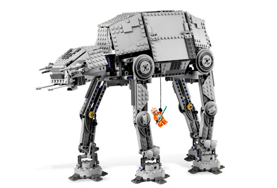 169 Lego Figur Minifig Star Wars AT-AT Driver 4483 