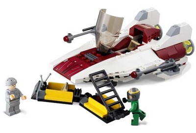lego 2006 set 6207 A-wing Fighter 
