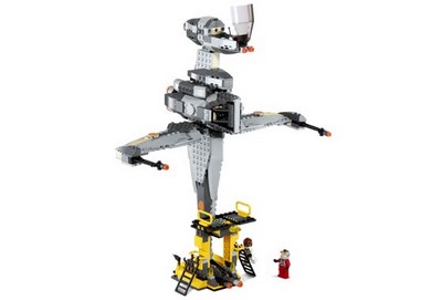lego 2006 set 6208 B-wing Fighter 
