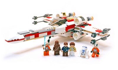 lego 2006 set 6212 X-wing Fighter 