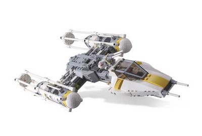 lego 2007 set 7658 Y-wing Fighter 