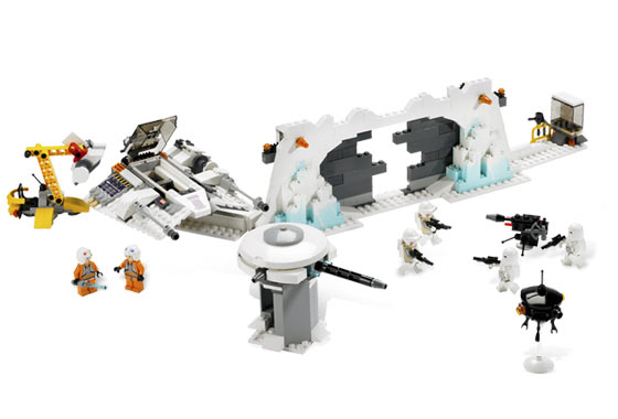 Ananiver fugl Åben Sets LEGO - Star Wars - 7666 - Hoth Rebel Base | Minifig-pictures.be