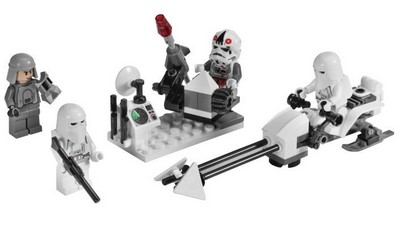 lego 2010 set 8084 Snowtrooper Battle Pack 