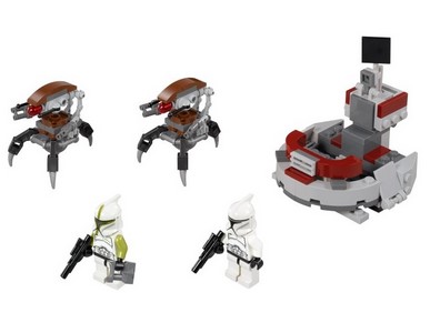 lego 2013 set 75000 Clone Troopers vs. Droidekas 