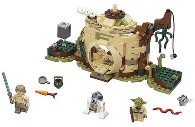 lego 2018 set 75208 Yoda's Home La hutte de Yoda