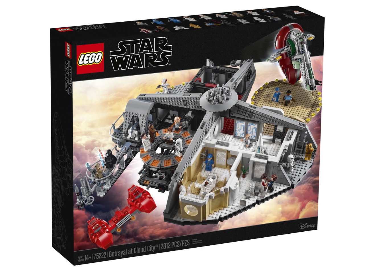 Sets LEGO Star - 75222 - Betrayal Cloud City | Minifig-pictures.be