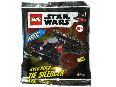 lego 2019 set 911954 Kylo Ren's TIE Silencer - Mini foil pack Kylo Ren's TIE Silencer
