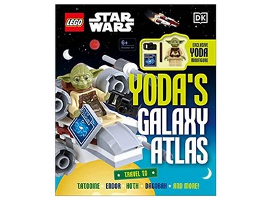 lego 2021 set 9780744027273 Yoda's Galaxy Atlas Atlas de la galaxie de Yoda
