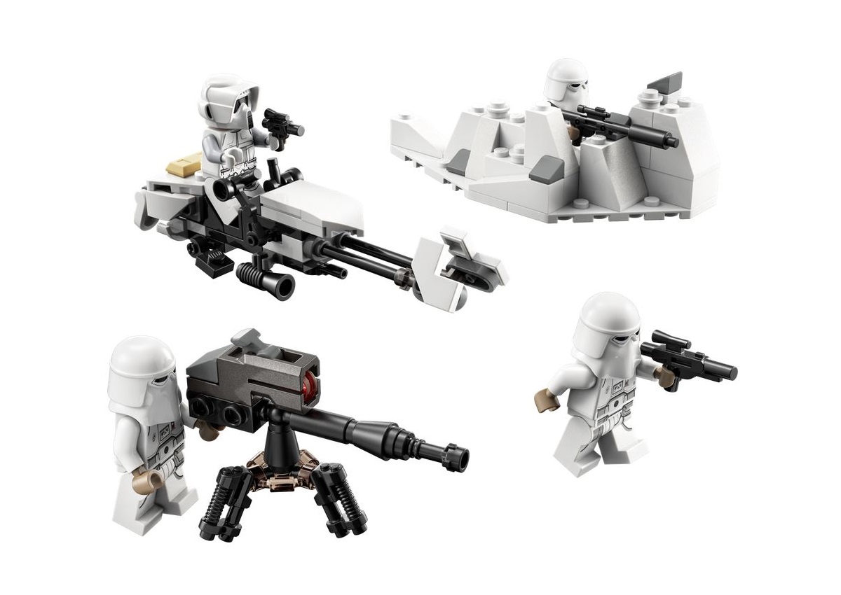 lego 2022 set 75320 Snowtrooper Battle Pack Pack de combat Snowtrooper