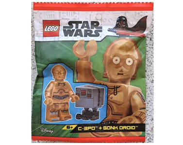 lego 2023 set 912310 C-3PO and Gonk Droid paper bag C-3PO et Gonk Droid