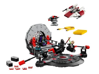 lego 2026 set 75427 Throne Room Duel and A-Wing SMART Play : duel dans la salle du trône et chasseur A-Wing