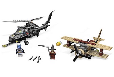 lego 2007 set 7786 The Batcopter : The Chase for the Scarecrow 