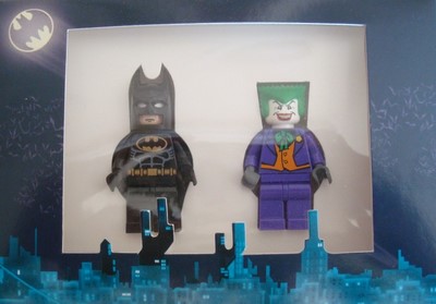 lego 2008 set comcon003 Batman and Joker Minifigure Pack - SDCC 2008 Exclusive 