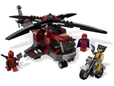 lego 2012 set 6866 Wolverine's Chopper Showdown 