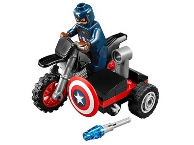 lego 2016 set 30447 Captain America's Motorcycle 