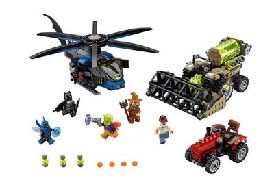 lego 2016 set 76054 Scarecrow's Harvest Of Fear 
