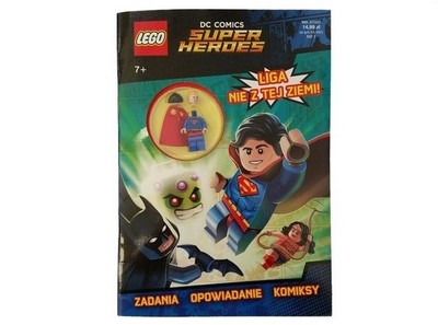 lego 2016 set b16sh01pl DC Comics Super Heroes - Activity Book (Polish) 