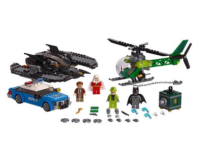lego 2019 set 76120 Batwing and The Riddler Heist 