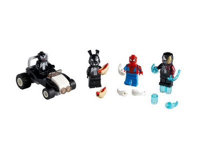 lego 2021 set 40454 Spider-Man versus Venom and Iron Venom Spider-Man contre Venom et Iron Venom