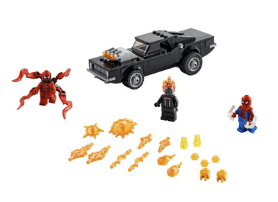lego 2021 set 76173 Spider-Man and Ghost Rider Car vs Carnage Spider-Man et Ghost Rider contre Carnage