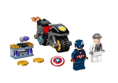 lego 2021 set 76189 Captain America and Hydra Face-off L’affrontement entre Captain America et Hydra