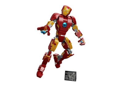 lego 2022 set 76206 Iron Man Figure L’armure articulée d’Iron Man
