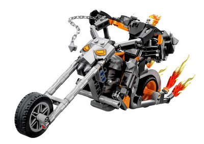 lego 2023 set 76245 Ghost Rider Mech and Bike Le robot et la moto de Ghost Rider