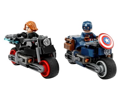 lego 2023 set 76260 Black Widow and Captain America Motorcycles Les motos de Black Widow et de Captain America